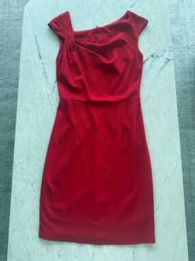 Mango Red Midi Dress